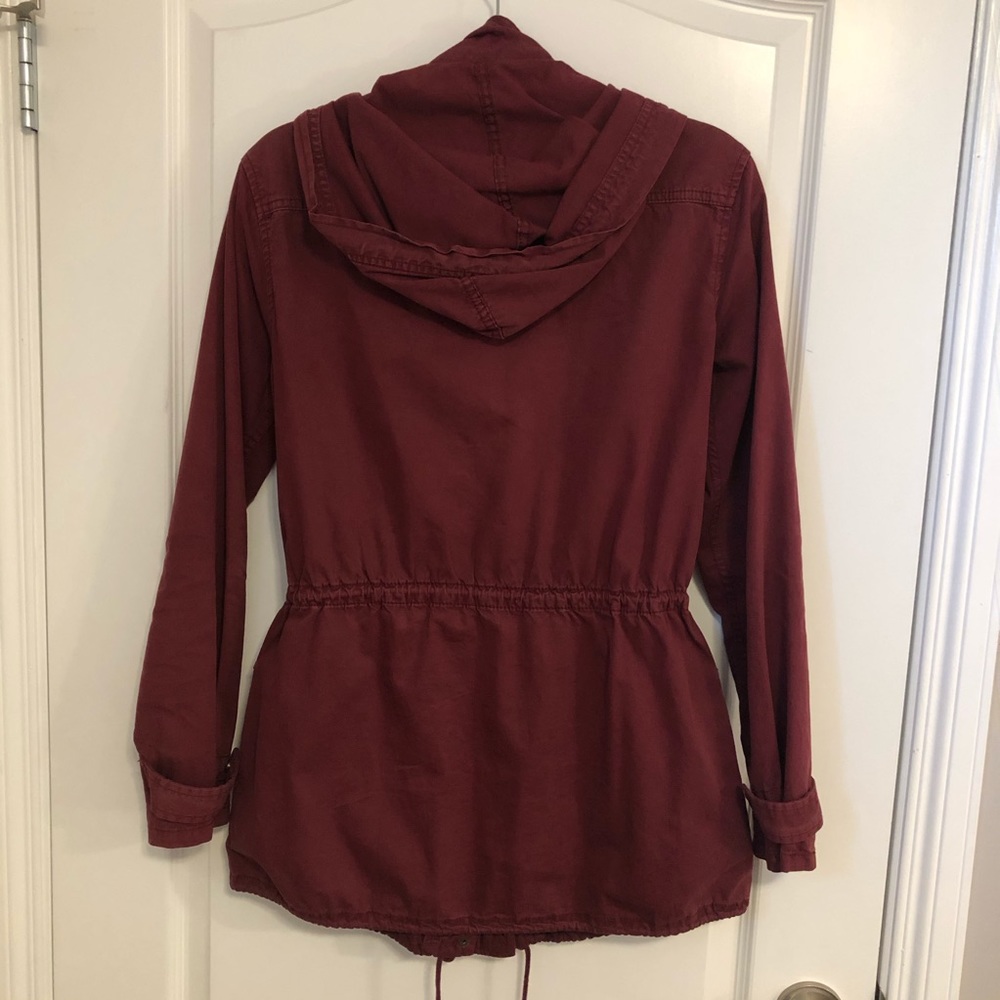 Talula Red Utility Jacket - Picture 3 of 4